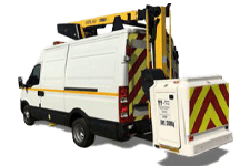Minibus Hire East Grinstead - 12.5M Cherry Picker 3.5T - Van hire East grinstead