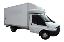 Minibus Hire East Grinstead - Ford Luton Box Tail Lift - Van hire East grinstead