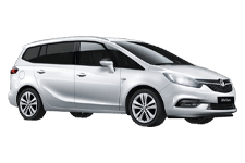 Minibus Hire East Grinstead - Vauxhall Zafira 5 + 2 - Minibus hire East grinstead
